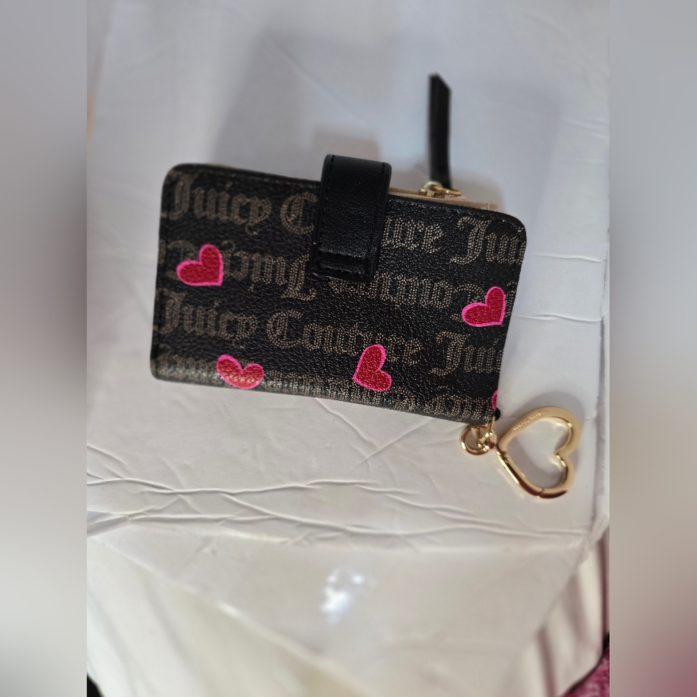 Juicy Couture Wallet with Gold Accents - Picture 3 of 12